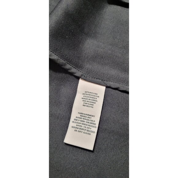 Nanette Lepore Womens Black Long Sleeve Ponte Shirtdress Size 8 Utility Chic NEW - Picture 10 of 14